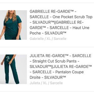 BNWT Garde-Malade Set XL